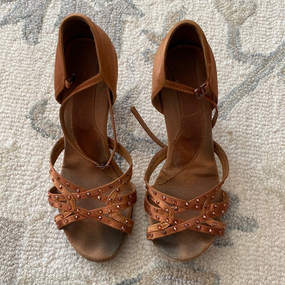 3” Latin dance shoes